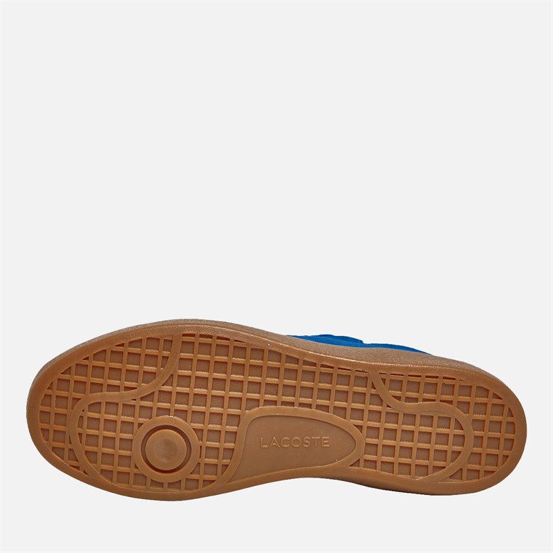 Lacoste Womens Baseshot Trainers Blue/Gum