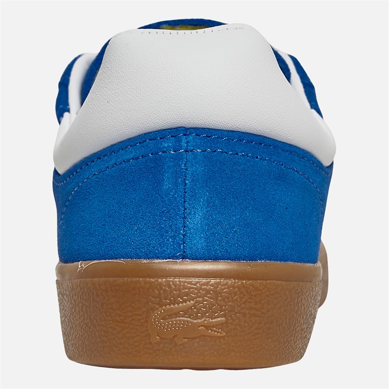 Lacoste Womens Baseshot Trainers Blue/Gum