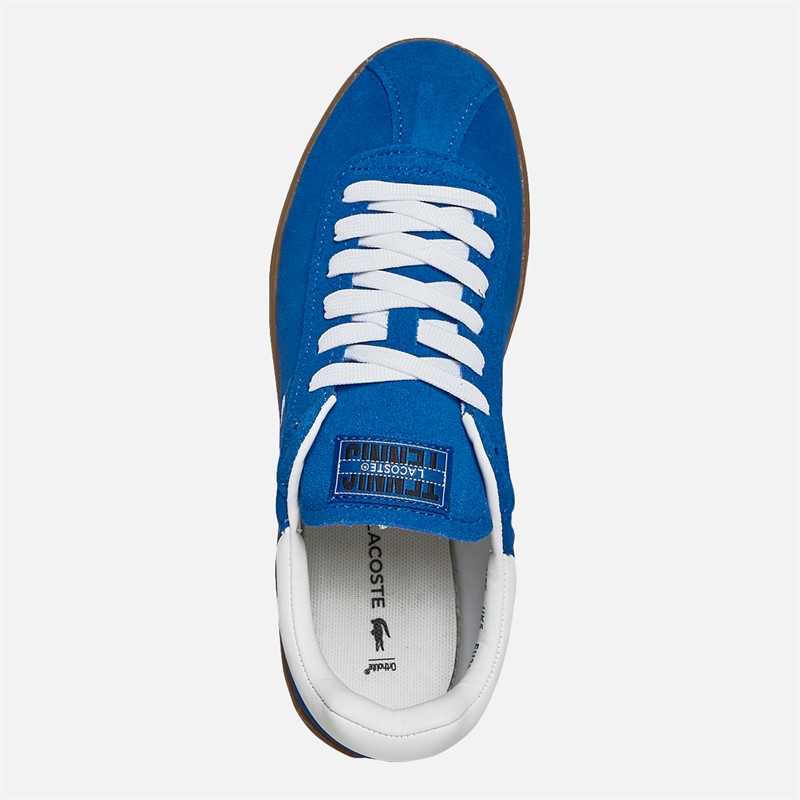 Lacoste Womens Baseshot Trainers Blue/Gum