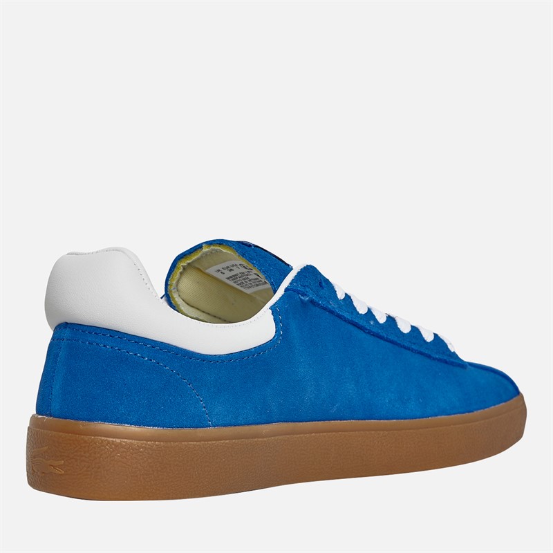 Lacoste Womens Baseshot Trainers Blue/Gum