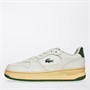 Lacoste Womens L001 Set Trainers Off White/Dark Green