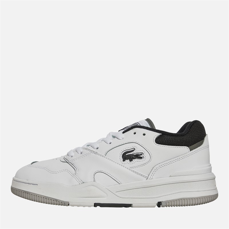 Lacoste Mens Lineshot Trainers White/Black