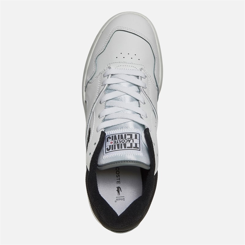 Lacoste Mens Lineshot Trainers White/Black