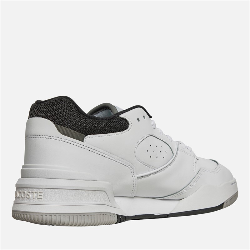 Lacoste Mens Lineshot Trainers White/Black