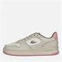 Lacoste Womens L001 Set Trainers Off White/Light Pink