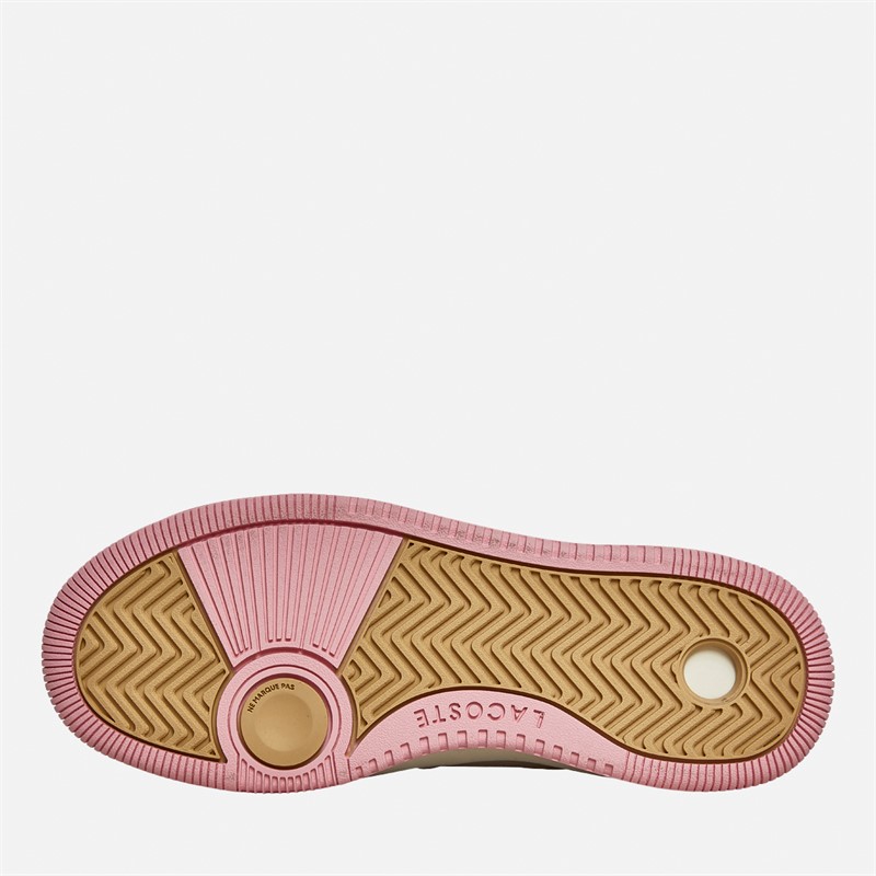 Lacoste Womens L001 Set Trainers Off White/Light Pink