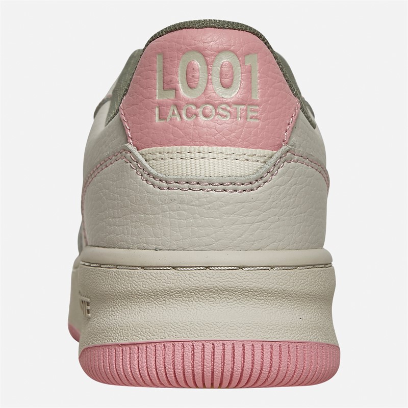 Lacoste Womens L001 Set Trainers Off White/Light Pink
