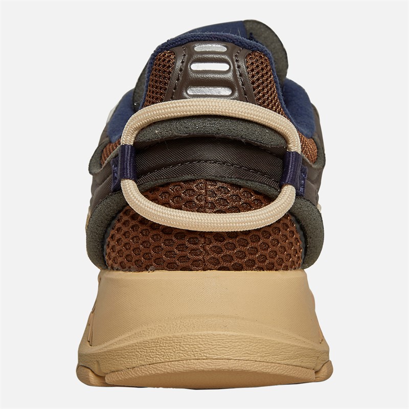 Lacoste Mens L003 Neo Trainers Brown/Light Brown