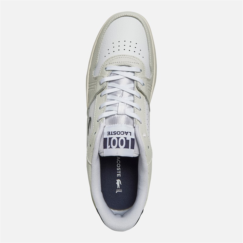 Lacoste Mens L001 Set Trainers Off White/Navy