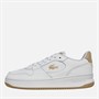 Lacoste Womens L001 Set Trainers White/Natural