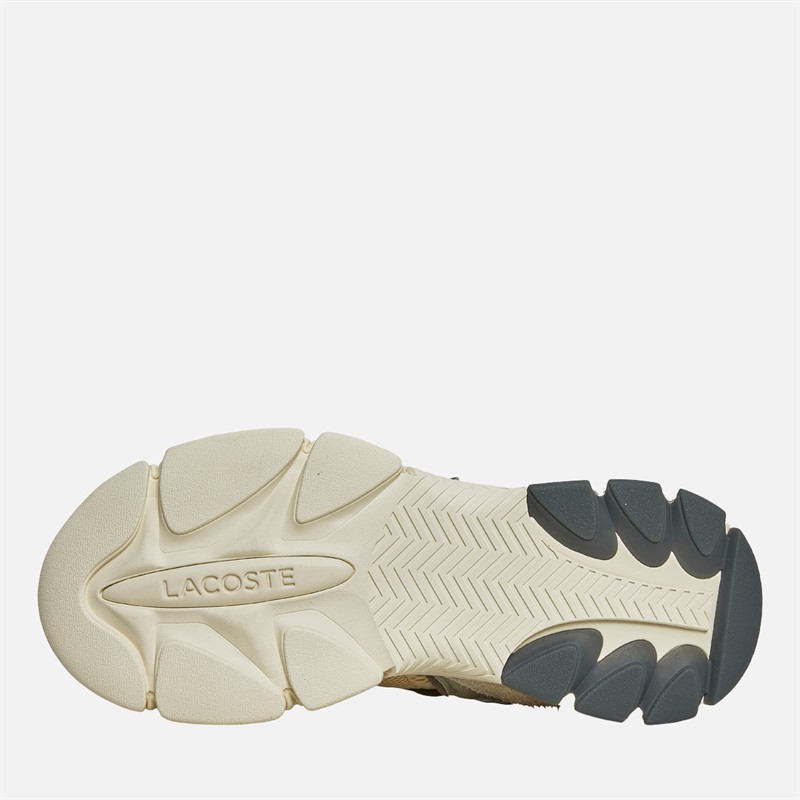 Lacoste Womens L003 Neo Trainers Light Tan/Light Yellow
