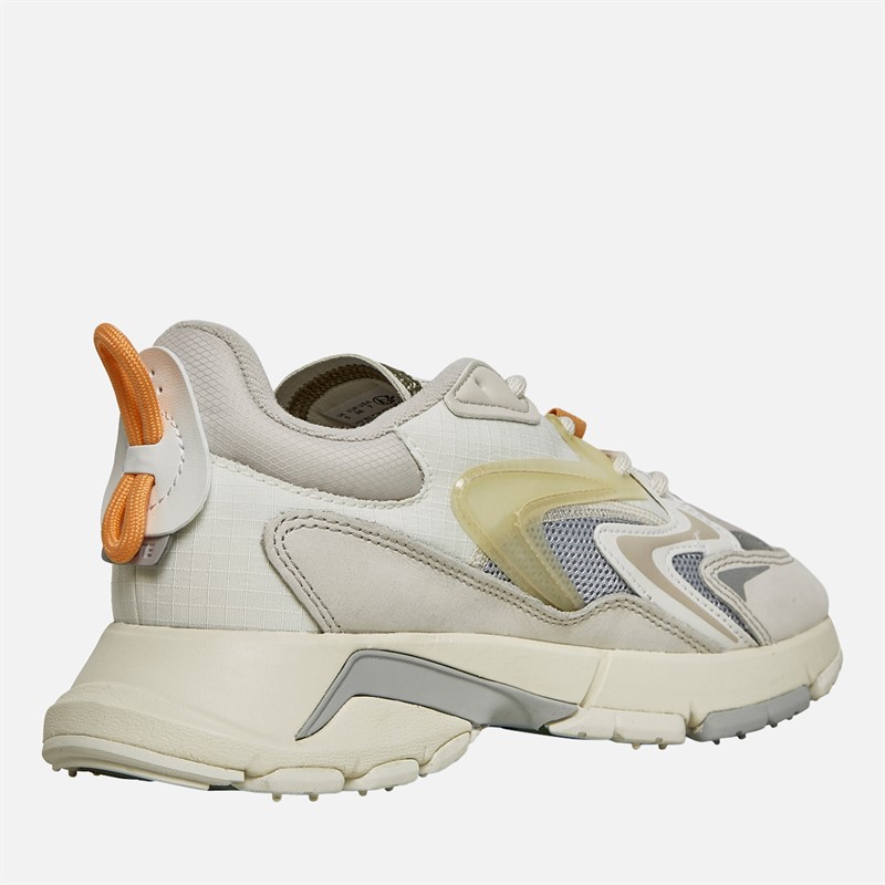 Lacoste Womens L003 Neo Tech Trainers Off White/Off White