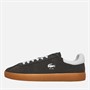 Lacoste Mens Baseshot Trainers Dark Green/Gum