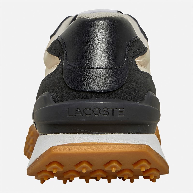 Lacoste Mens L-Spin Deluxe Trainers Black/Off White