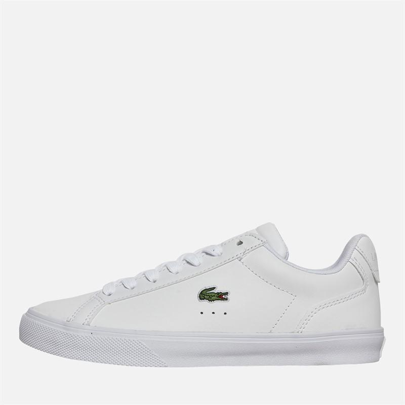 Lacoste Womens Lerond Pro Trainers White/White - Size 4.5