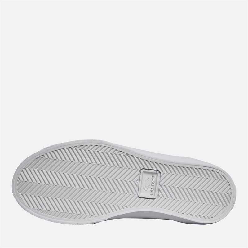 Lacoste Womens Lerond Pro Trainers White/White