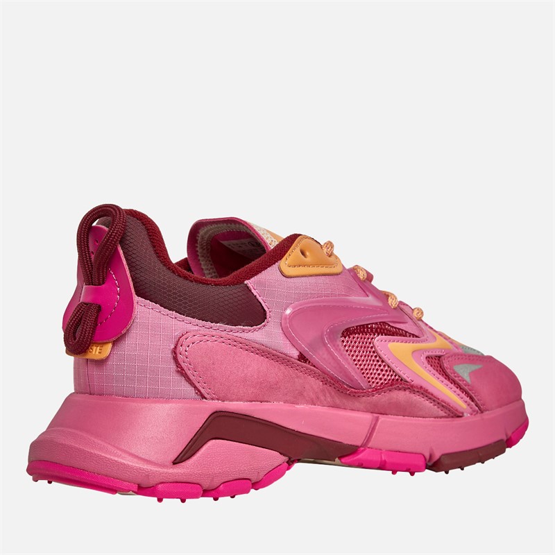 Lacoste Womens L003 Neo Tech Trainers Pink/Light Orange