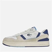 Lacoste Mens T-Clip Set Trainers White/Navy