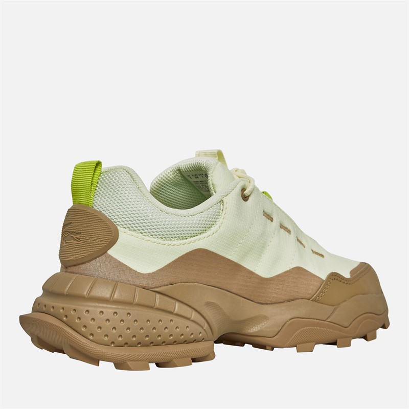 Lacoste Womens L-Guard Breaker CT Trainers Light Yellow/Light Brown