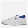 Lacoste Mens Lineshot Trainers White/Blue