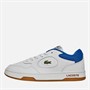 Lacoste Mens Lineset Trainers White/Red/Blue