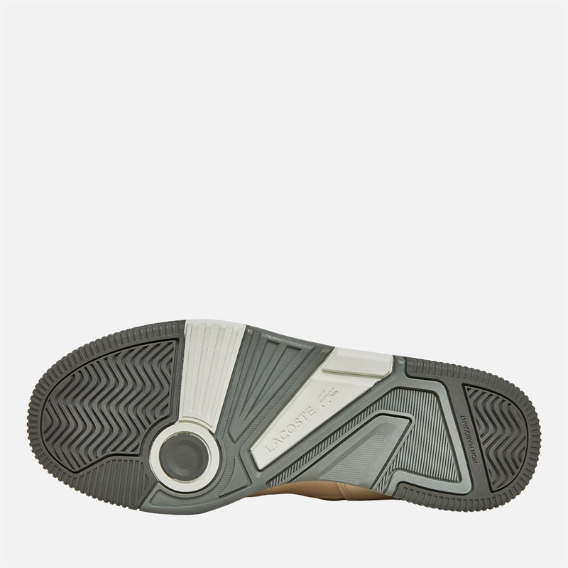 Lacoste Mens Lineshot Trainers Off White/Light Grey