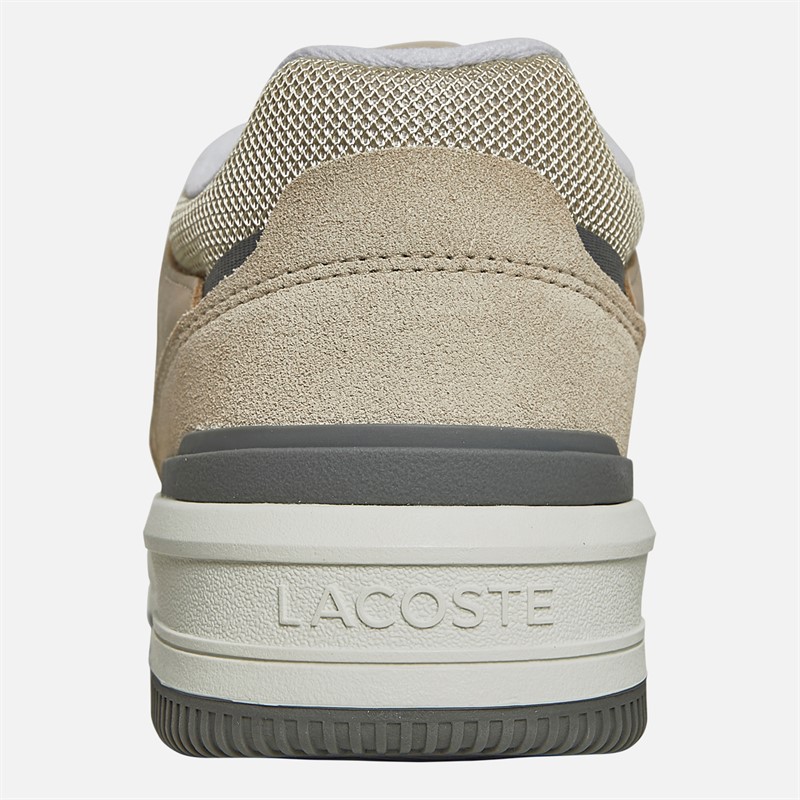 Lacoste Mens Lineshot Trainers Off White/Light Grey