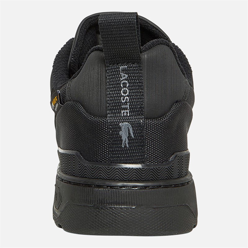 Lacoste Mens T-Clip Winter Trainers Black/Black