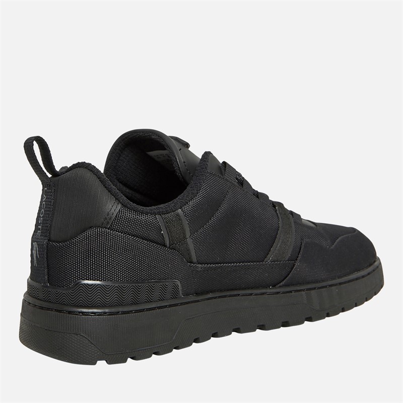 Lacoste Mens T-Clip Winter Trainers Black/Black