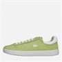 Lacoste Womens Baseshot Trainers Light Green/White