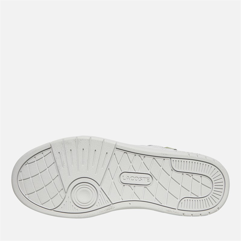 Lacoste Womens T-Clip Set Trainers White/Light Green