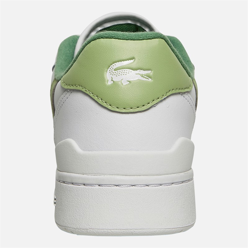 Lacoste Womens T-Clip Set Trainers White/Light Green