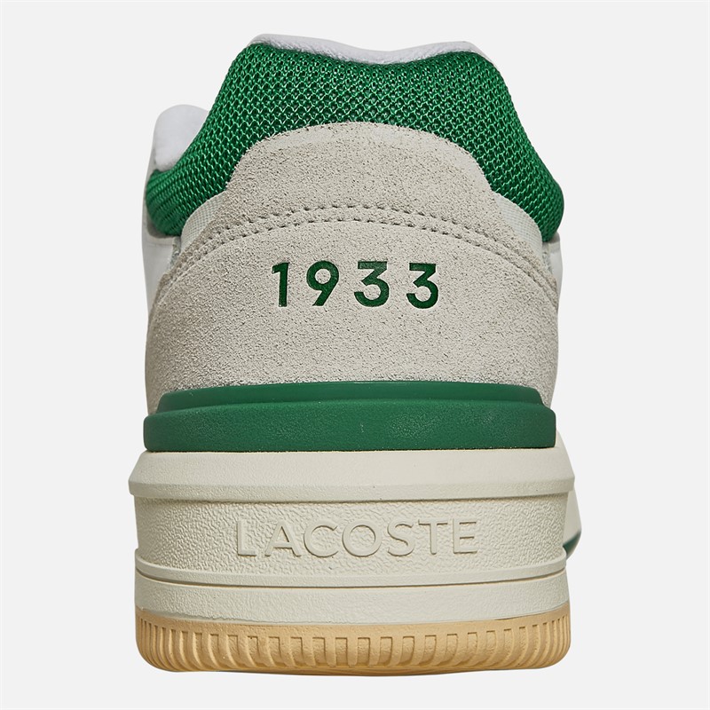 Lacoste Mens Lineshot Trainers White/Green
