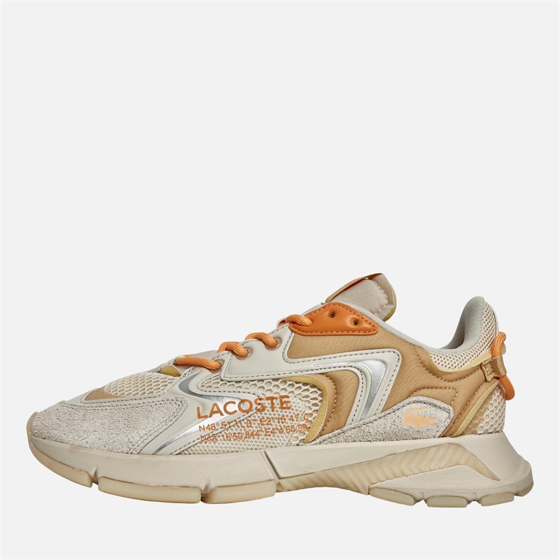Lacoste Mens L003 Neo Trainers Natural/Off White
