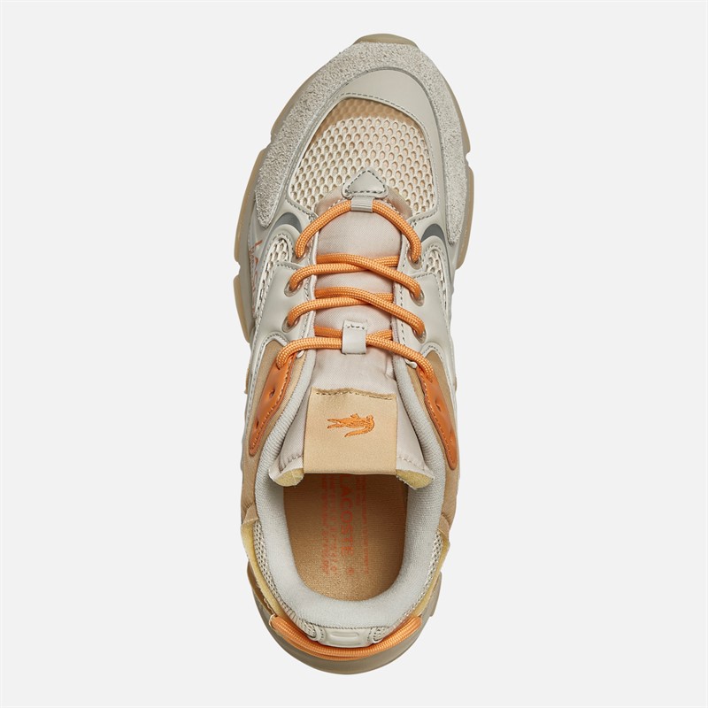Lacoste Mens L003 Neo Trainers Natural/Off White