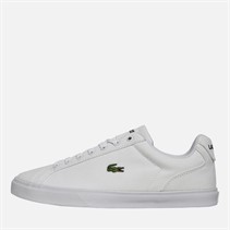 Lacoste Mens Lerond Pro Trainers White/White