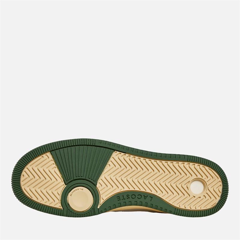 Lacoste Mens L001 Set Trainers Off White/Dark Green