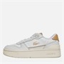 Lacoste Womens T-Clip Platform Trainers White/Off White