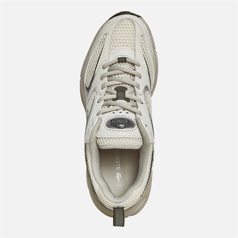 Lacoste Womens Storm 96 2K Trainers Off White/Khaki