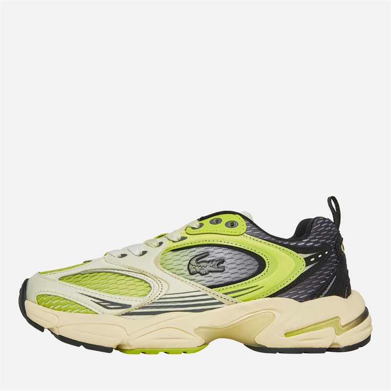 Lacoste Womens Storm 96 2K Trainers Light Green/Light Yellow