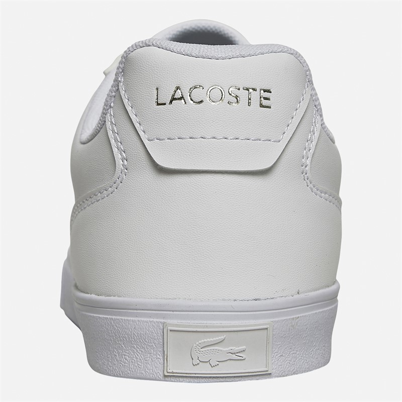 Lacoste Mens Lerond Pro Trainers White/White