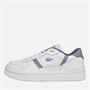 Lacoste Womens T-Clip Set Trainers White/Light Purple