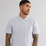 Lacoste Mens Polo Silver Chine