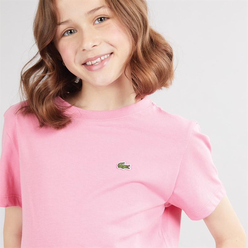 Lacoste Girls T-Shirt Reseda Pink