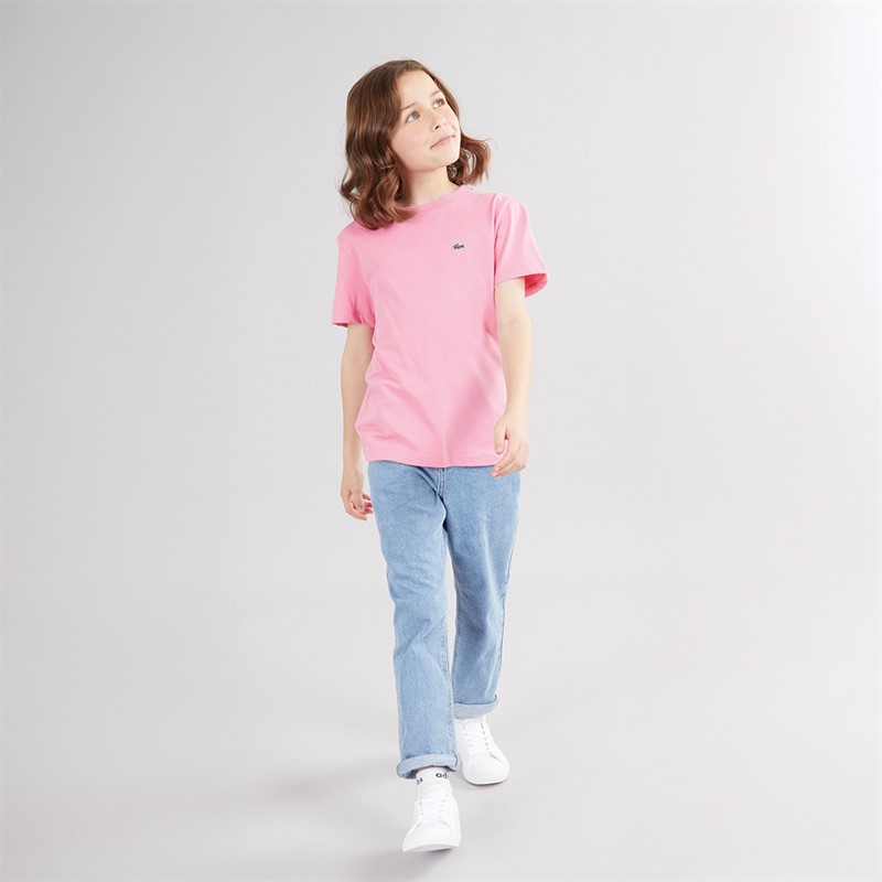 Lacoste Girls T-Shirt Reseda Pink
