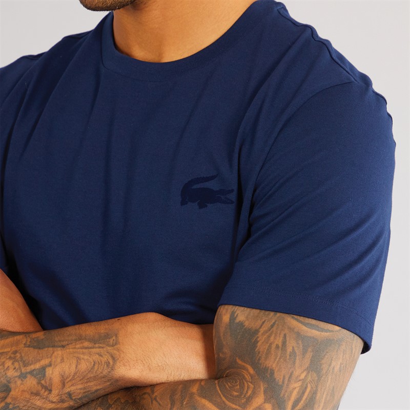 Lacoste Mens Loungewear T-Shirt Navy Blue