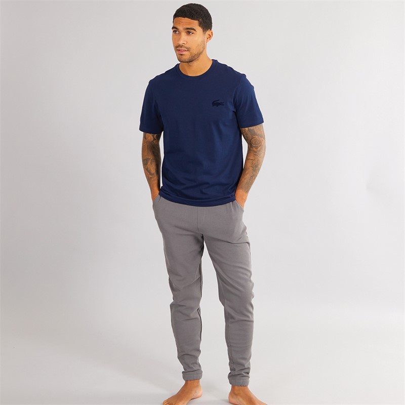 Lacoste Mens Loungewear T-Shirt Navy Blue