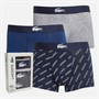 Lacoste Mens Three Pack Boxer Trunks BCK