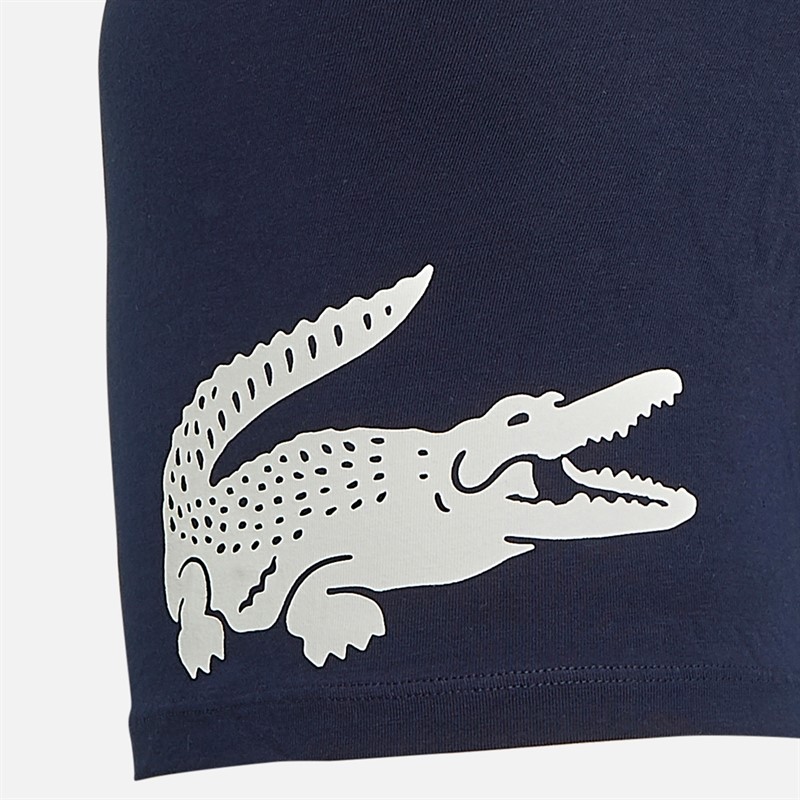 Lacoste Mens Three Pack Trunks BCK