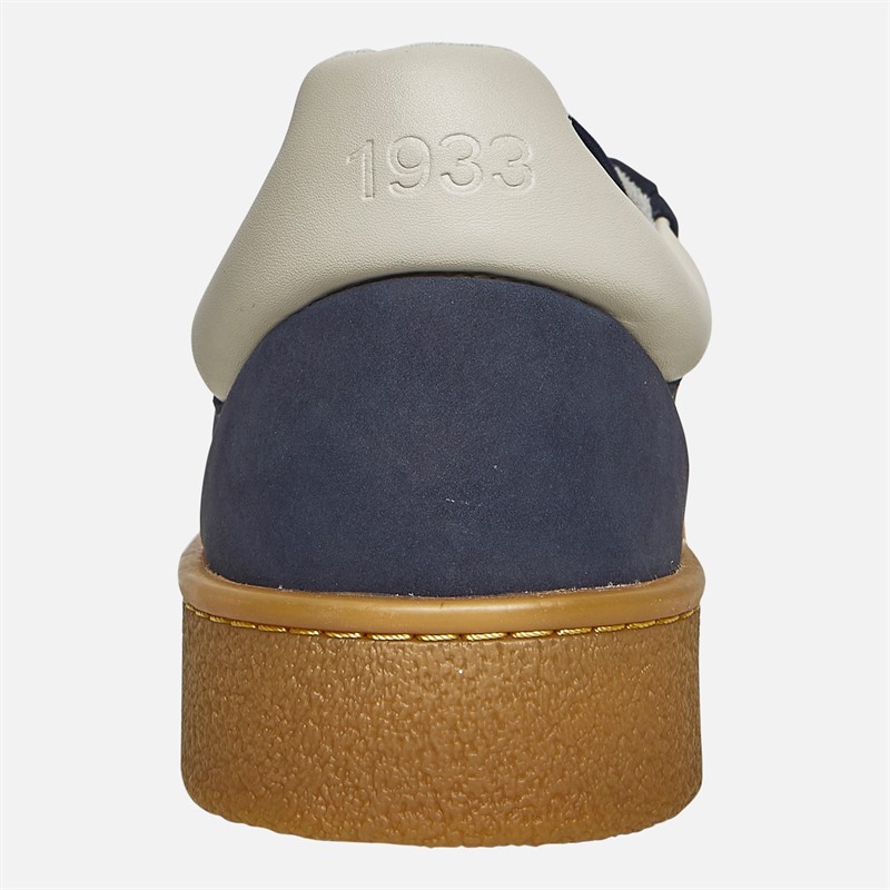 Lacoste Mens Baseshot PRM Trainers Navy/Gum